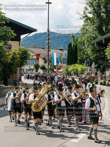 Fronleichnam mit Prozession 2014 in Unterwössen