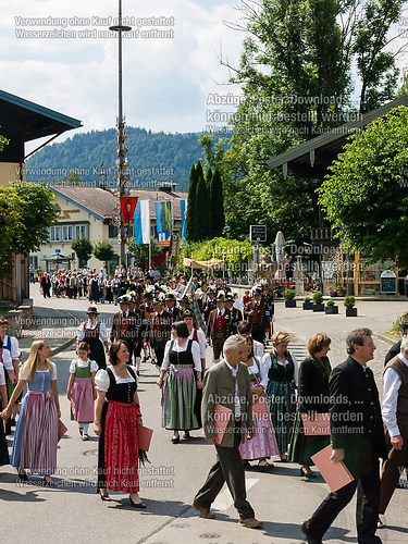 Fronleichnam mit Prozession 2014 in Unterwössen