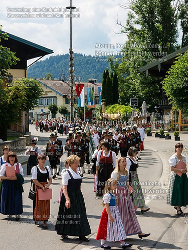 Fronleichnam mit Prozession 2014 in Unterwössen