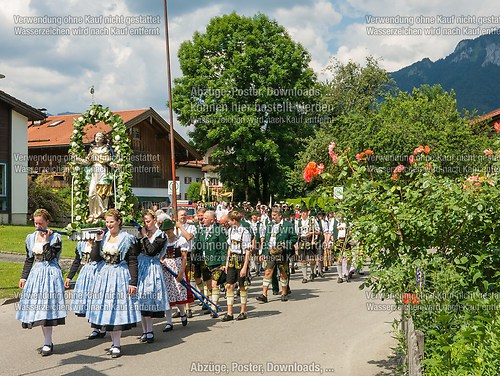 Fronleichnam mit Prozession 2014 in Unterwössen