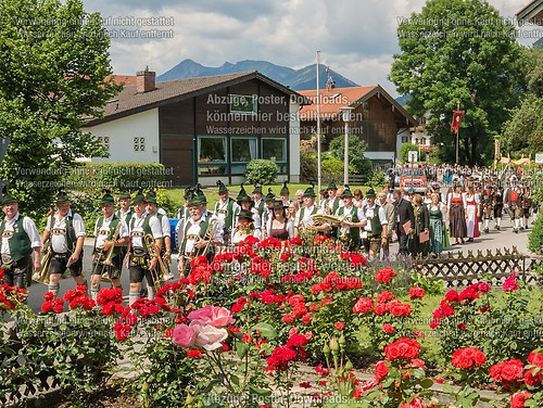 Fronleichnam mit Prozession 2014 in Unterwössen