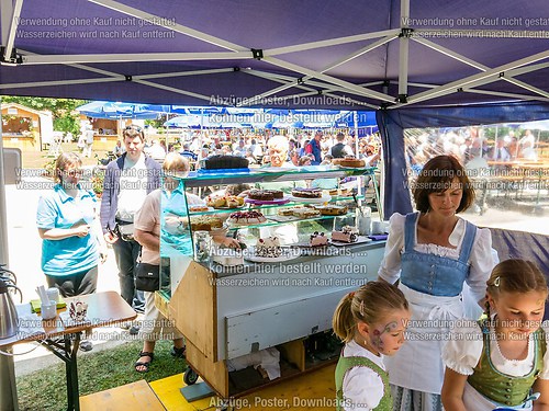 Gartenfest 2014 der Musikkapelle Wössen im Kurpark Unterwössen