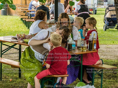 Gartenfest 2014 der Musikkapelle Wössen im Kurpark Unterwössen