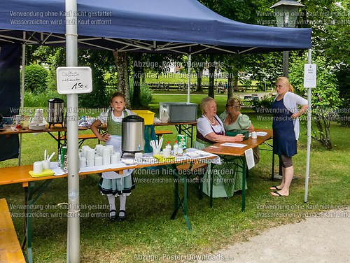 Gartenfest 2014 der Musikkapelle Wössen im Kurpark Unterwössen