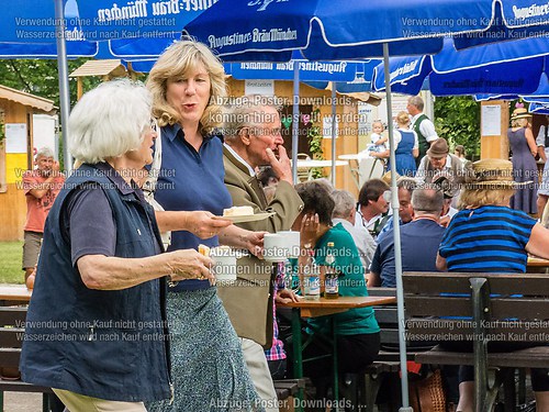 Gartenfest 2014 der Musikkapelle Wössen im Kurpark Unterwössen