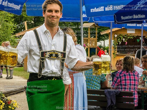 Gartenfest 2014 der Musikkapelle Wössen im Kurpark Unterwössen