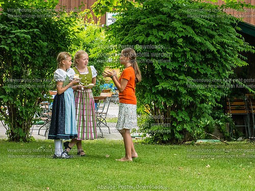 Gartenfest 2014 der Musikkapelle Wössen im Kurpark Unterwössen