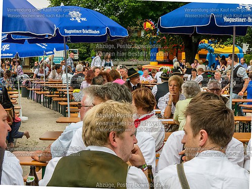 Gartenfest 2014 der Musikkapelle Wössen im Kurpark Unterwössen