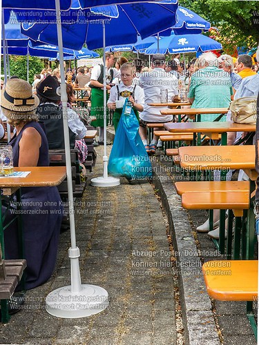 Gartenfest 2014 der Musikkapelle Wössen im Kurpark Unterwössen