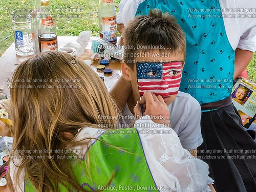 Gartenfest 2014 der Musikkapelle Wössen im Kurpark Unterwössen