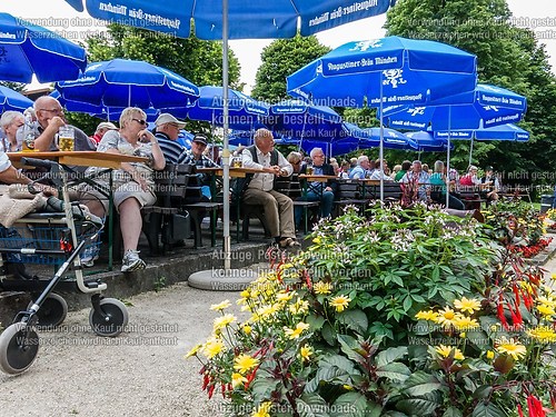 Gartenfest 2014 der Musikkapelle Wössen im Kurpark Unterwössen