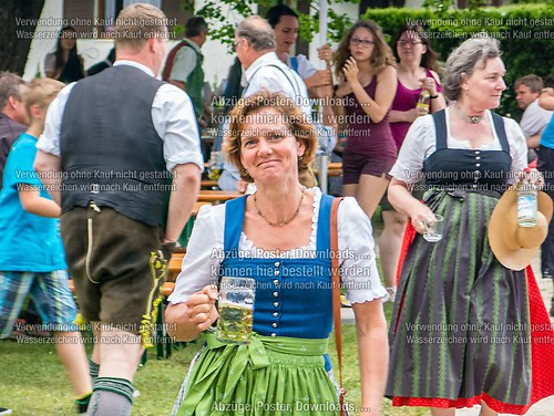 Gartenfest 2014 der Musikkapelle Wössen im Kurpark Unterwössen