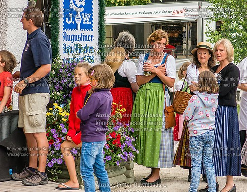 Gartenfest 2014 der Musikkapelle Wössen im Kurpark Unterwössen