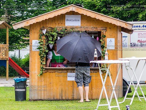 Gartenfest 2014 der Musikkapelle Wössen im Kurpark Unterwössen