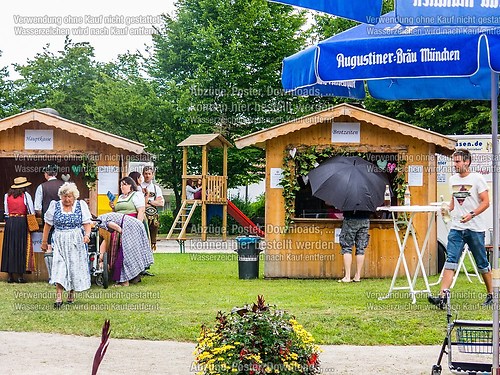 Gartenfest 2014 der Musikkapelle Wössen im Kurpark Unterwössen