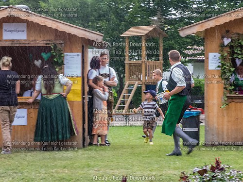 Gartenfest 2014 der Musikkapelle Wössen im Kurpark Unterwössen