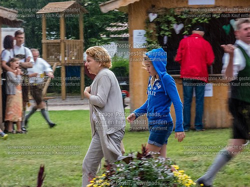 Gartenfest 2014 der Musikkapelle Wössen im Kurpark Unterwössen