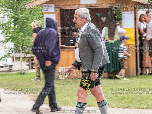 Gartenfest 2014 der Musikkapelle Wössen im Kurpark Unterwössen