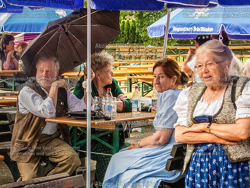 Gartenfest 2014 der Musikkapelle Wössen im Kurpark Unterwössen