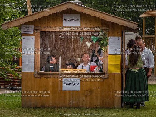 Gartenfest 2014 der Musikkapelle Wössen im Kurpark Unterwössen