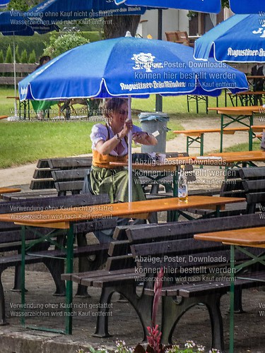 Gartenfest 2014 der Musikkapelle Wössen im Kurpark Unterwössen