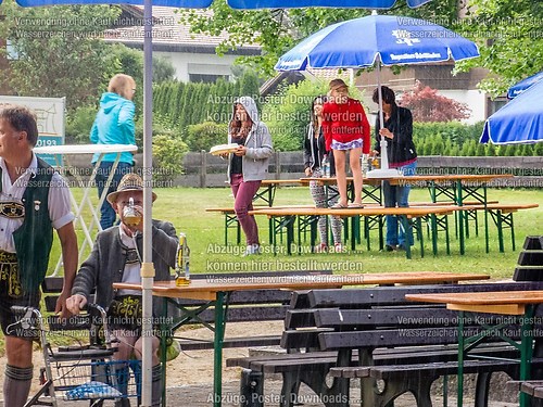 Gartenfest 2014 der Musikkapelle Wössen im Kurpark Unterwössen