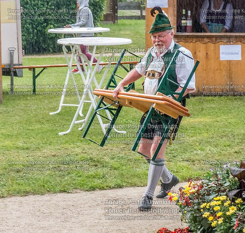 Gartenfest 2014 der Musikkapelle Wössen im Kurpark Unterwössen