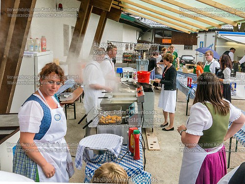 Gartenfest 2014 der Musikkapelle Wössen im Kurpark Unterwössen