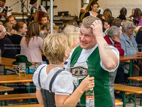 Gartenfest 2014 der Musikkapelle Wössen im Kurpark Unterwössen