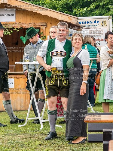 Gartenfest 2014 der Musikkapelle Wössen im Kurpark Unterwössen