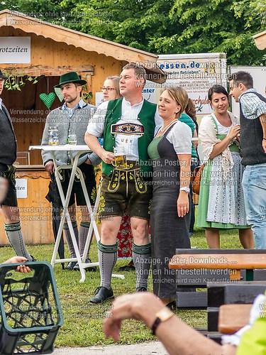 Gartenfest 2014 der Musikkapelle Wössen im Kurpark Unterwössen