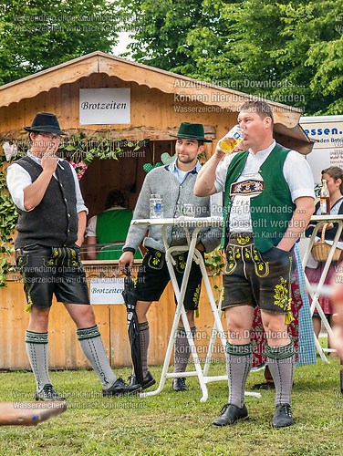 Gartenfest 2014 der Musikkapelle Wössen im Kurpark Unterwössen