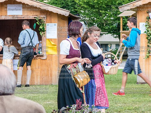 Gartenfest 2014 der Musikkapelle Wössen im Kurpark Unterwössen