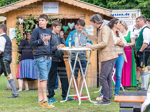 Gartenfest 2014 der Musikkapelle Wössen im Kurpark Unterwössen