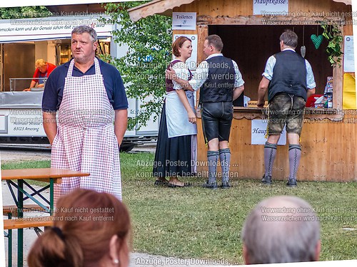 Gartenfest 2014 der Musikkapelle Wössen im Kurpark Unterwössen