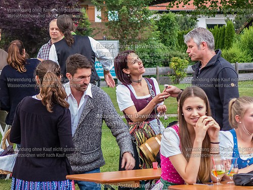 Gartenfest 2014 der Musikkapelle Wössen im Kurpark Unterwössen