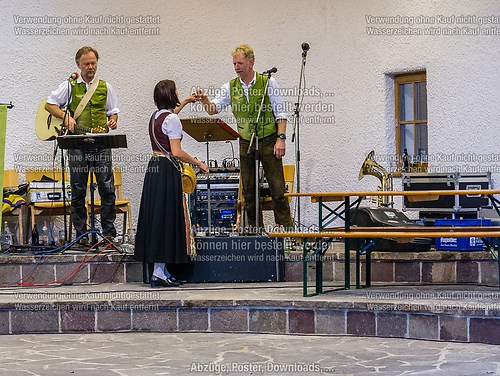 Gartenfest 2014 der Musikkapelle Wössen im Kurpark Unterwössen