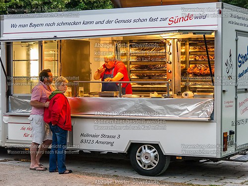 Gartenfest 2014 der Musikkapelle Wössen im Kurpark Unterwössen