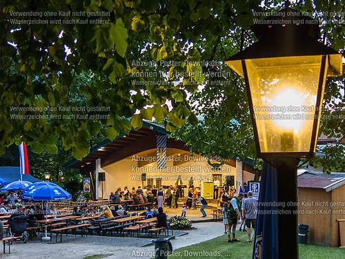 Gartenfest 2014 der Musikkapelle Wössen im Kurpark Unterwössen