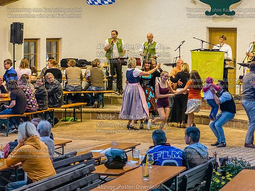 Gartenfest 2014 der Musikkapelle Wössen im Kurpark Unterwössen