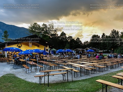 Gartenfest 2014 der Musikkapelle Wössen im Kurpark Unterwössen