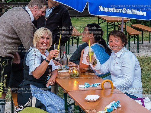 Gartenfest 2014 der Musikkapelle Wössen im Kurpark Unterwössen