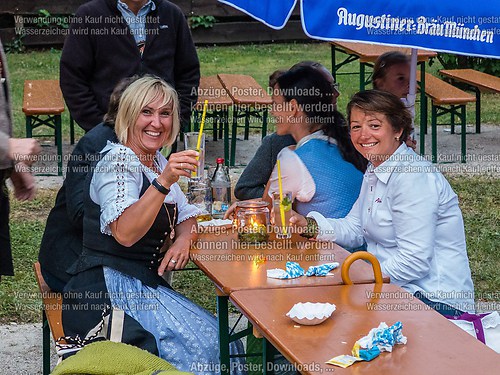 Gartenfest 2014 der Musikkapelle Wössen im Kurpark Unterwössen