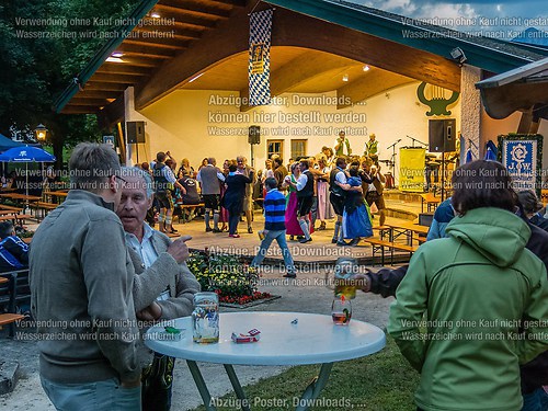 Gartenfest 2014 der Musikkapelle Wössen im Kurpark Unterwössen