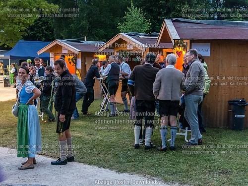 Gartenfest 2014 der Musikkapelle Wössen im Kurpark Unterwössen
