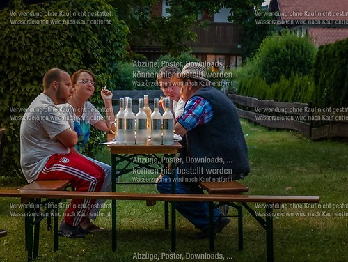 Gartenfest 2014 der Musikkapelle Wössen im Kurpark Unterwössen