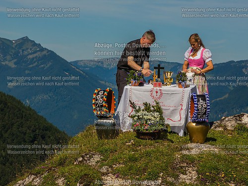 Bergmesse und Almkirta auf der Jochbergalm 2014