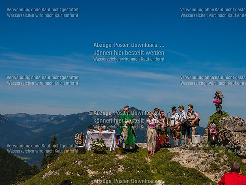 Bergmesse und Almkirta auf der Jochbergalm 2014