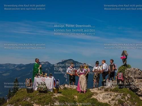 Bergmesse und Almkirta auf der Jochbergalm 2014