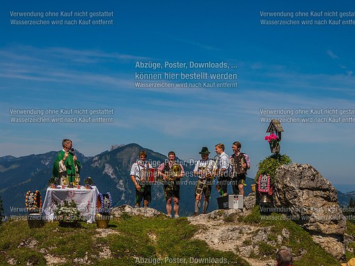 Bergmesse und Almkirta auf der Jochbergalm 2014